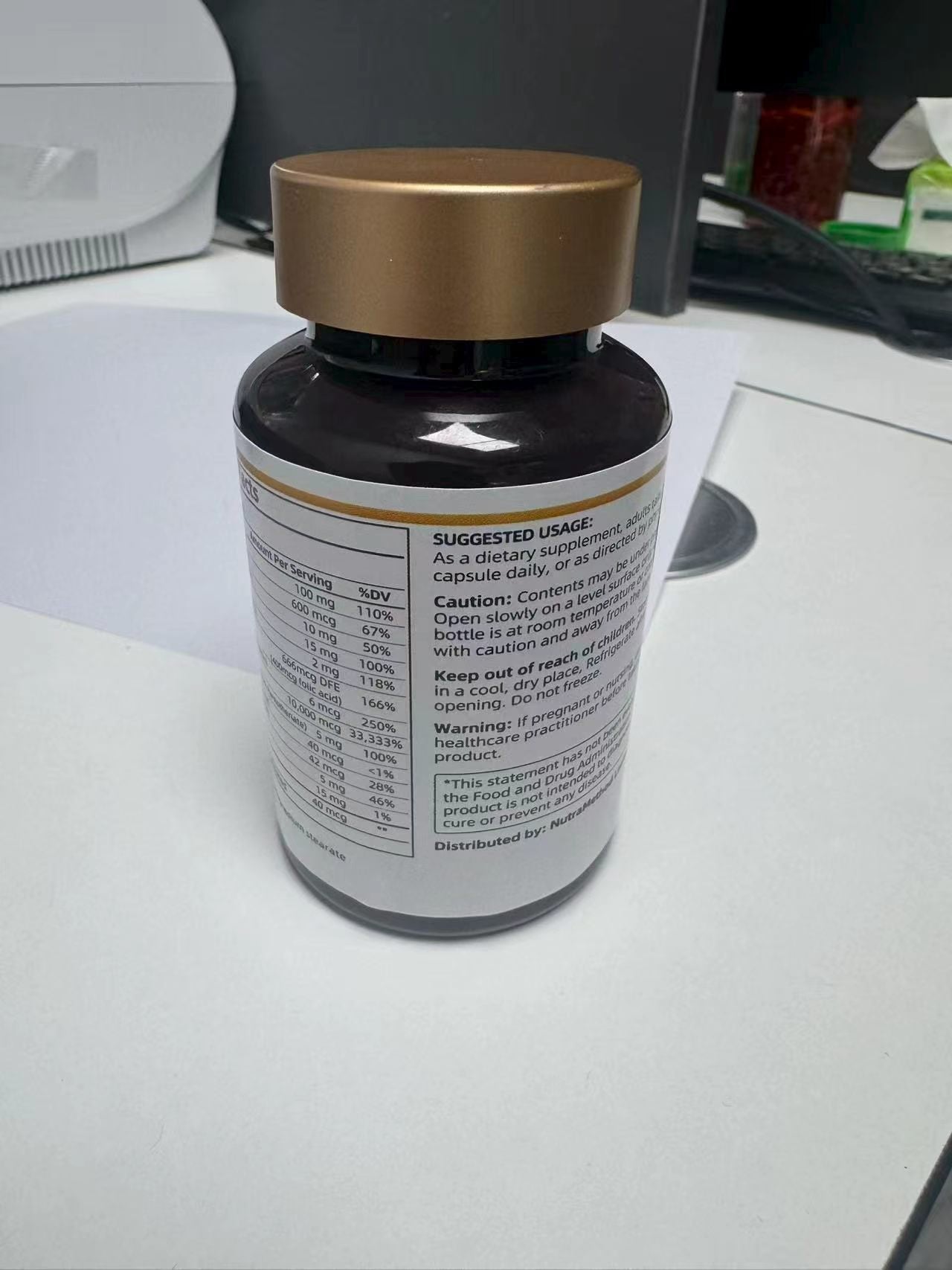 Junerook Biotin 10,000mcg Capsules | Extra Strength Biotin Supplement for Healthy Hair, Skin & Nail Support, 90 Capsules
